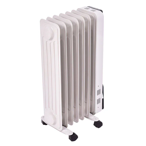 Costway 1500W Electric Oil Filled Radiator Space Heater 5.7 Fin Thermostat Room Radiant White