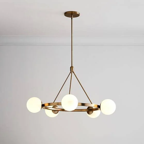 Hayes 5 Lights Chandelier - Light Bronze 2047562