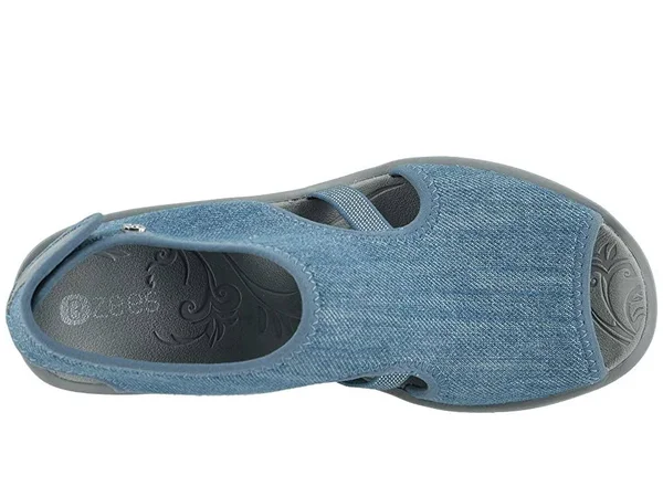 Women's Bzees Dream Sandal, Size: 9, Denim