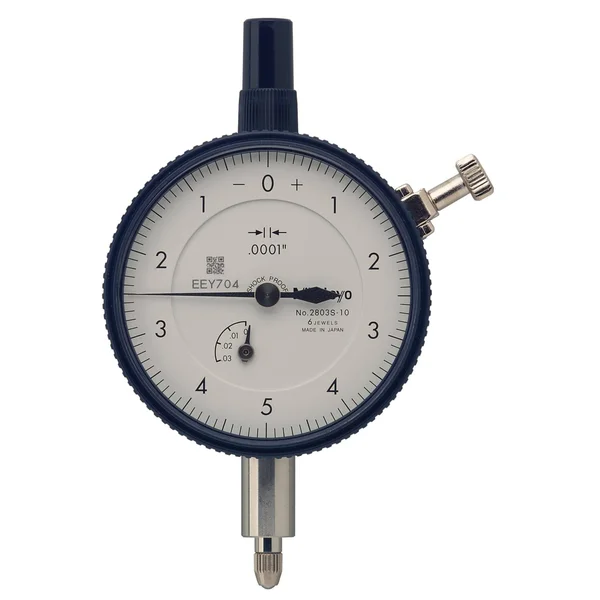 Mitutoyo 2803S-10 Dial Indicator, 0 to 0.025 in, 0-5-0