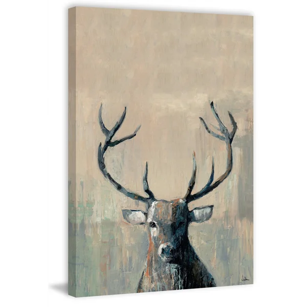 Marmont Hill What Up Buck Canvas Wall Art - Size: 60 inch x 40 inch