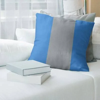 Tennessee Football Throw Pillow Cover East Urban Home Color: Blue/Gray, Size: 20x22 x 20