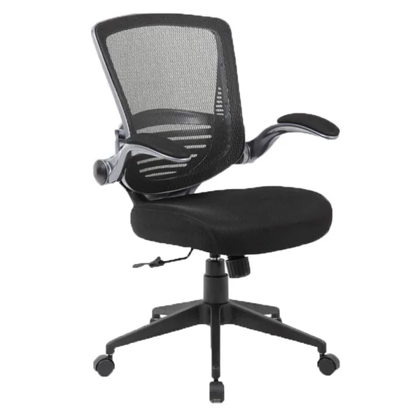 Boss Office Products Contemporary Mesh Task Chair, Black