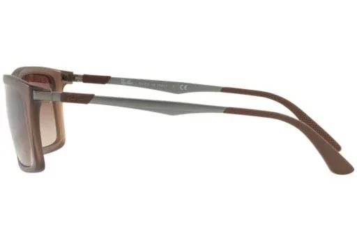 Ray-Ban RB4214 629813 Brown Rectangular Sunglasses