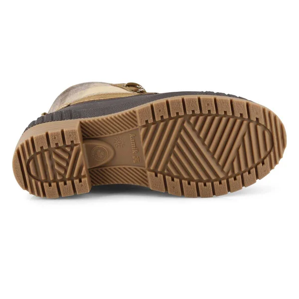Kamik Women's Sienna Mid Boot - 10 - Tan Plaid