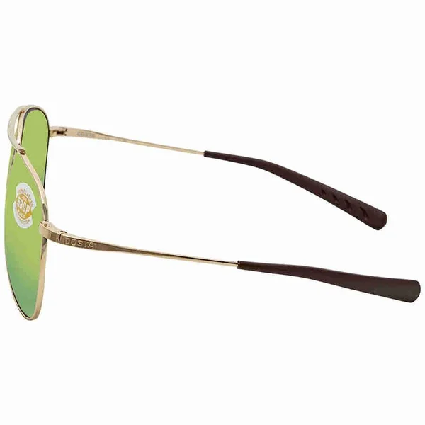 Costa Del Mar Cook Sunglasses Gold, Green Mirror 580P