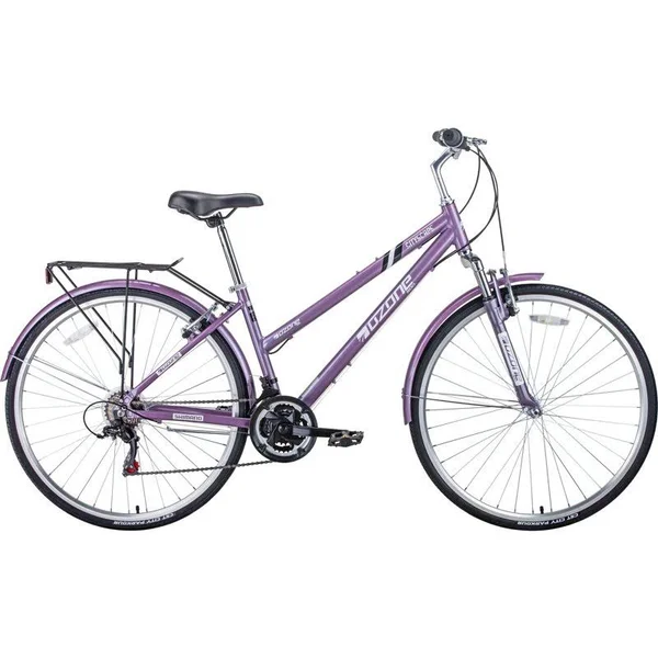 Ozone 500 Women's 700c Midtown Hybrid Bike Purple - 700cc - Women's Bikes at Academy Sports