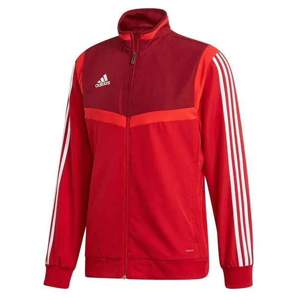 Adidas Tiro 19 Presentation Jacket - Adult - Power Red/Burgundy/White