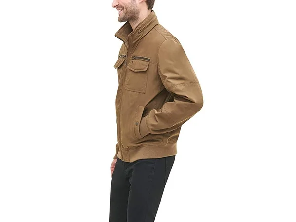 Tommy Hilfiger Transitional Jacket Men's Jacket Khaki : XX-Large