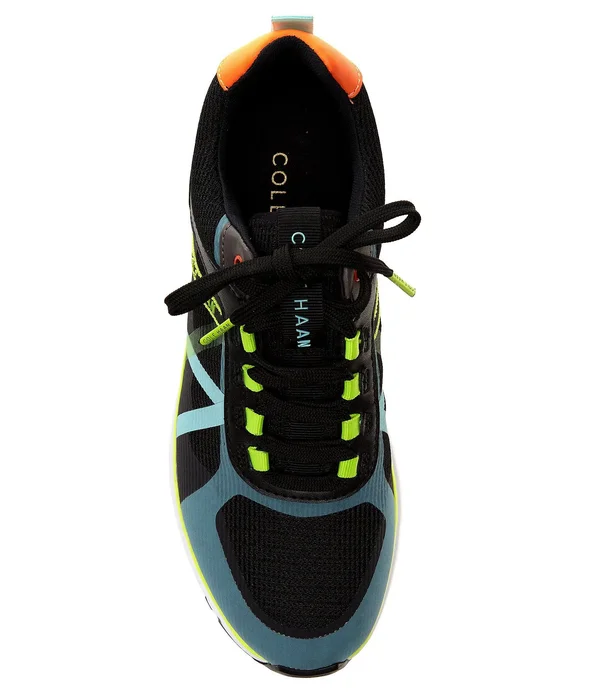 Cole Haan All Terrain Leather Mesh Lace-Up Sneakers - 9M