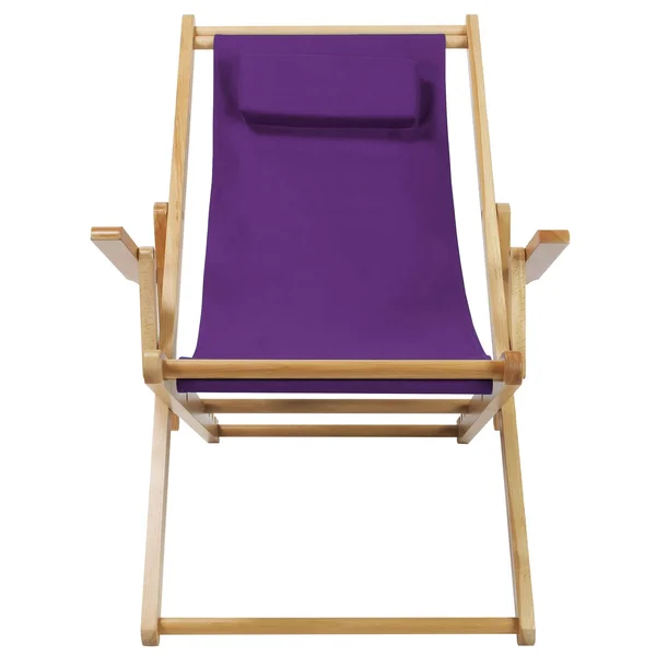 Casual Home Sling Chair, Purple Canvas