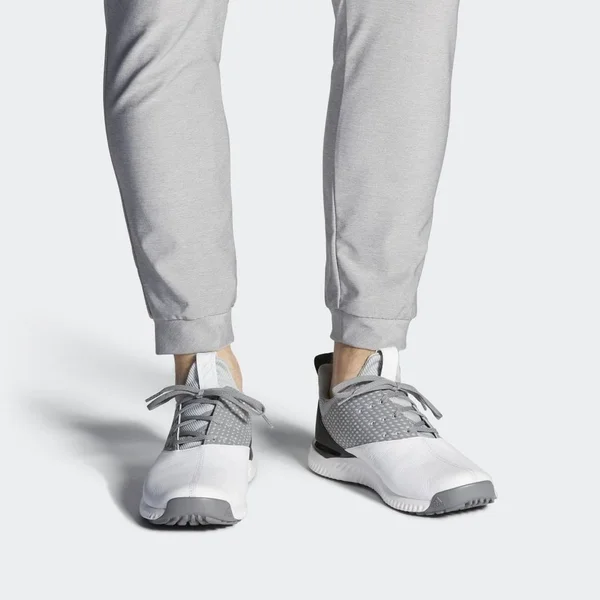 Adidas Adicross Bounce 2.0 Golf Shoes White/Silver M 9