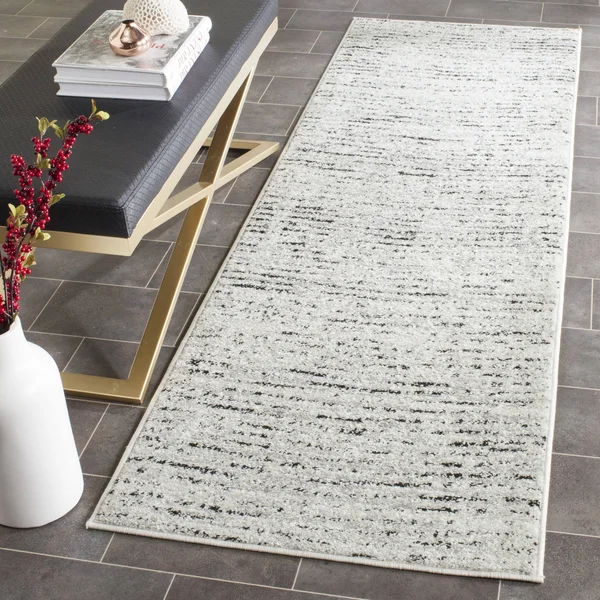Safavieh Adirondack ADR117B 5&1x22 x 7&6x22 Ivory - Silver Area Rug