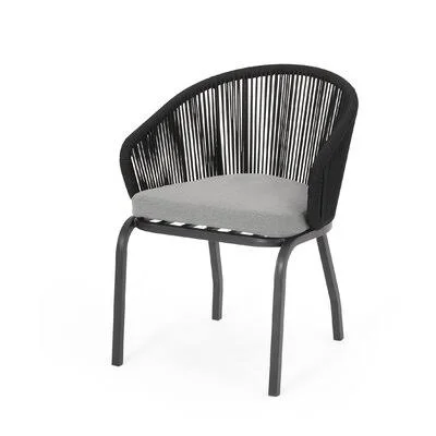 Kemmer Outdoor Club Patio Chair with Cushions Bay Isle Home