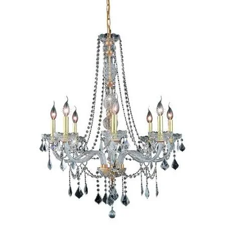 Astoria Grand Petties 8-Light Candle Style Chandelier, Gold