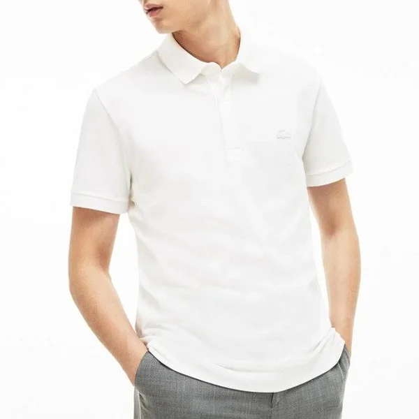 Lacoste Short Sleeved Polo T Shirt White