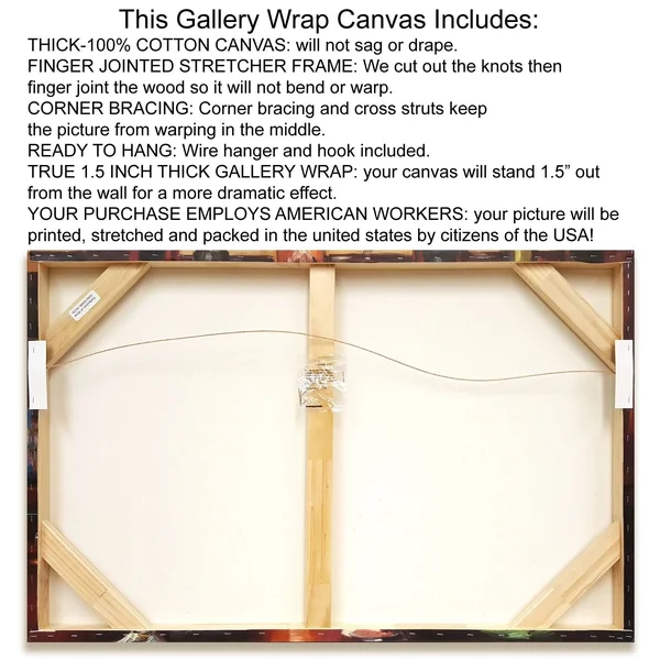 Summer Wine Celebration I by Studio Bella Wrapped Canvas Wall Art
