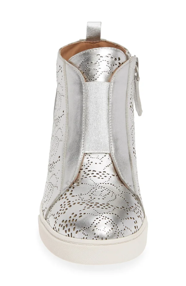 Women's Linea Paolo Felicia II Wedge Bootie Sapphire Suede, 12 M