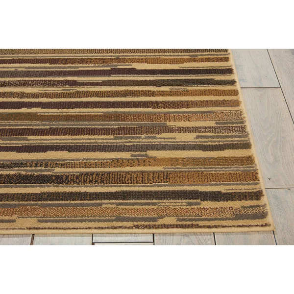 Nourison Paramount PAR15 Beige Area Rug - 3&11x22 x 5&10x22