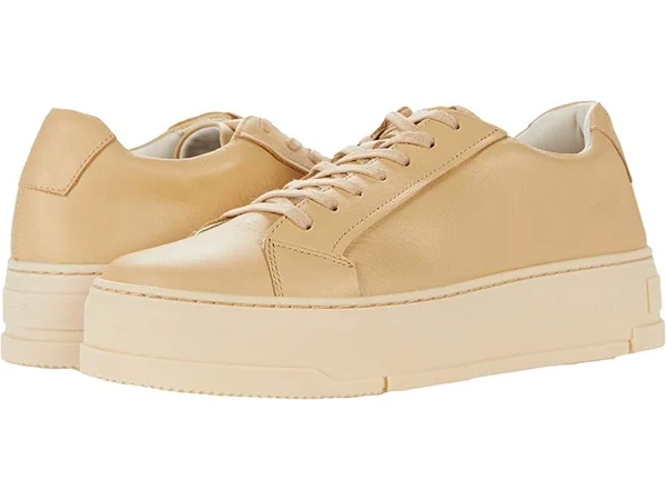Women's Vagabond Shoemakers Judy Platform Sneaker, Size 9Us - Beige