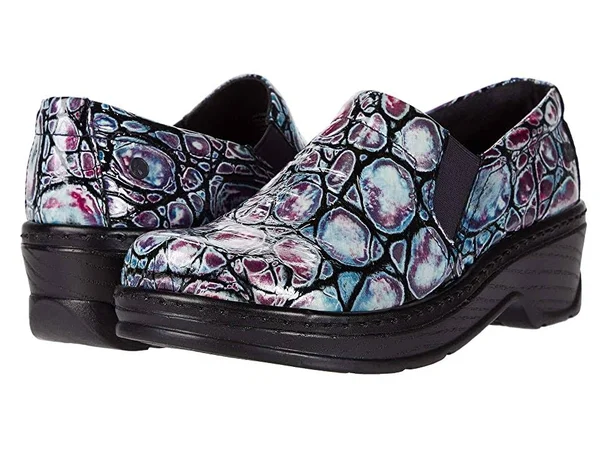 Klogs Women's Naples Clog - Size: 8, Multi Croco Leather