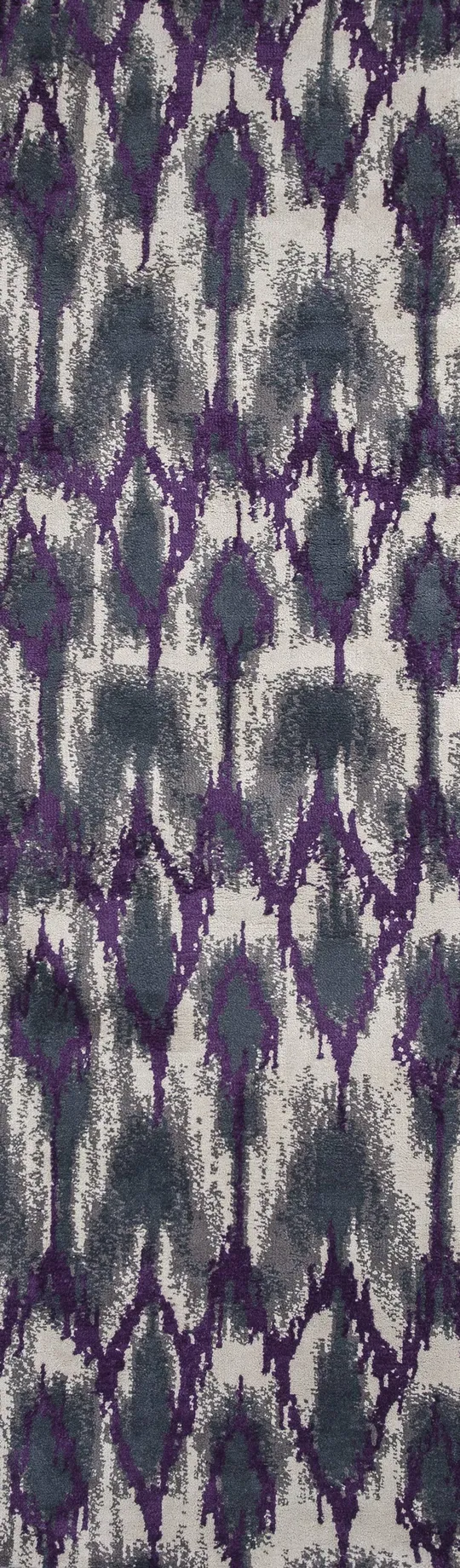 Kas Allure 4058 Grey Purple Horizon Rug - 5 ft x 7 ft