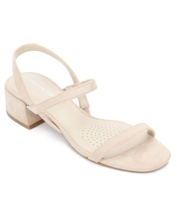 Kenneth Cole New York Maisie Low Simple Women's Shoes Buff : 5 M