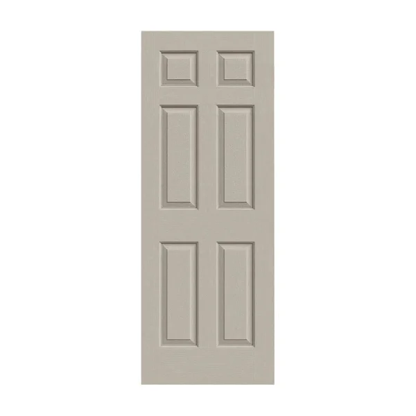 JELD-WEN 30 in. x 80 in. Colonist Desert Sand Painted Textured Molded Composite MDF Interior Door Slab