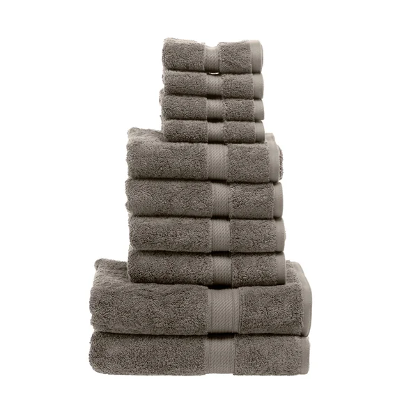 Blue Nile Mills Egyptian Cotton Solid 10-Piece Towel Set