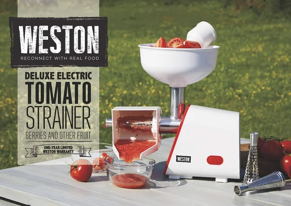 Weston Deluxe Electric Tomato STRAINER