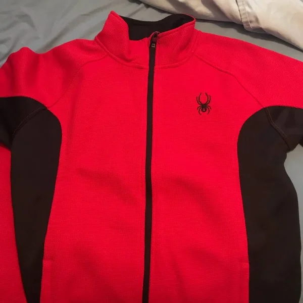 Spyder Men Constant Full Zip Sweater raciing Red Size M
