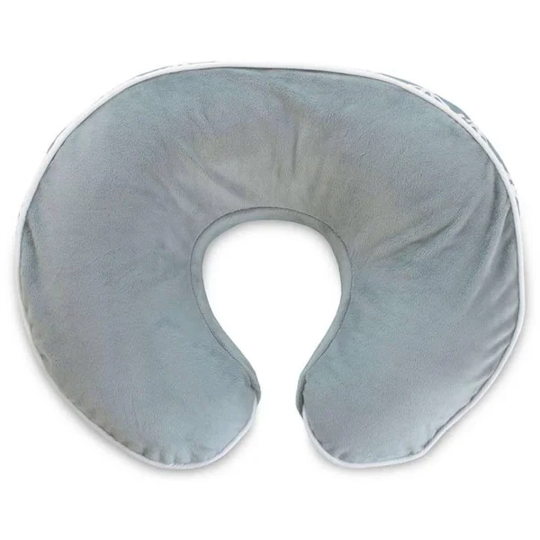 Boppy Luxe Nursing Pillow and Positioner - Ring Toss Gray