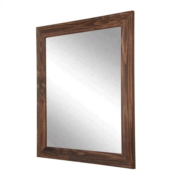 BrandtWorks Rustic Espresso Wall Mirror (40.5x22 x 31.5x22)