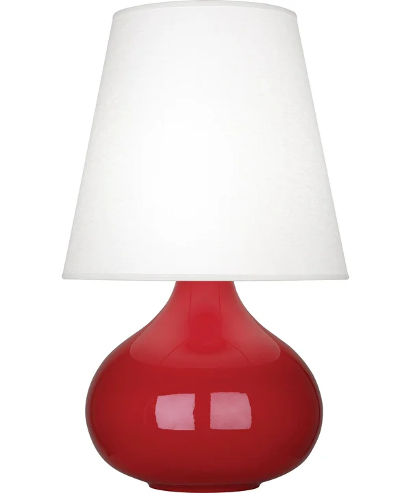 Robert Abbey Lighting RR93 June - One Light Accent Lamp Ruby Red
