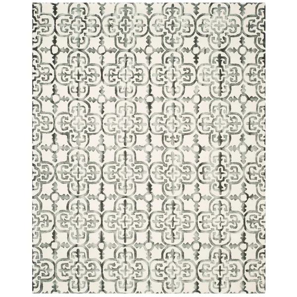 Safavieh Dip Dye Ivory & Navy 8& x 10& Rug
