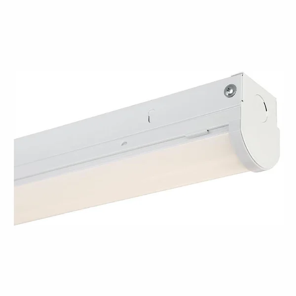 EnviroLite 8 ft. 600-Watt Equivalent Integrated LED White MV 10, 067 Lumens Linear Strip Light, 5000K