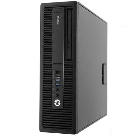 HP Desktop Computer 800g1 Intel Core I5, 8gb Ram, 500gb Hdd, Windows 10 Home, HDMI Adapter, Black