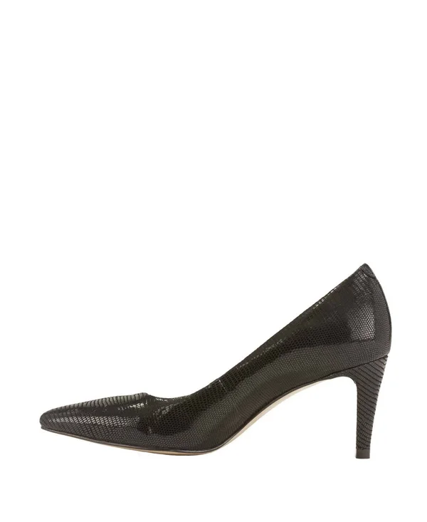 Walking Cradles Women's Sophia Pump - Size: 10 N, Black Lizard