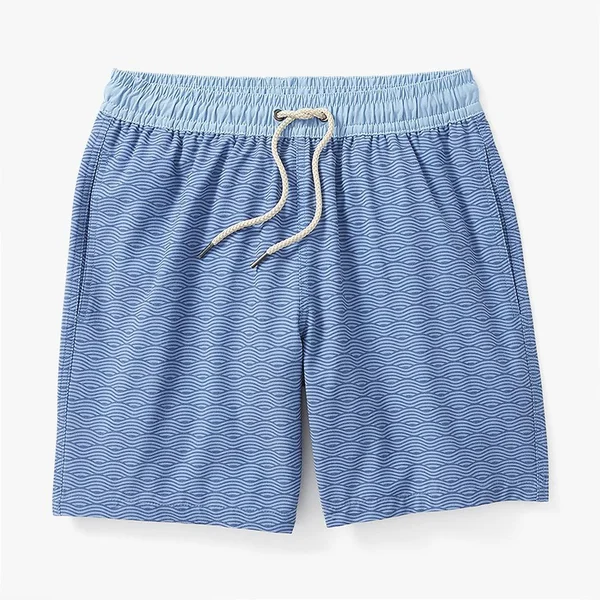 Fair Harbor Blue Waves Bayberry Trunk - Mens, S