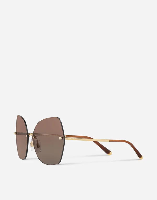 Dolce & Gabbana DG2204 Sunglasses - Gold (02/13)