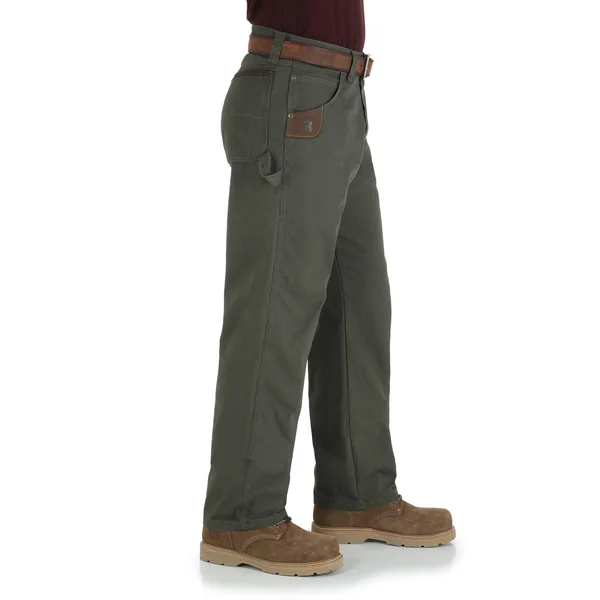 Wrangler Men's Riggs Workwear Carpenter Jean (Loden) Loden - 52x32