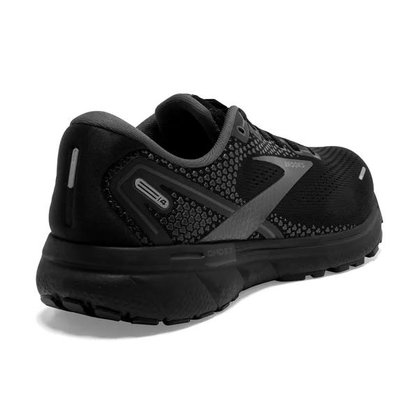Brooks Men's Ghost 14 Black-Black-Ebony - 14