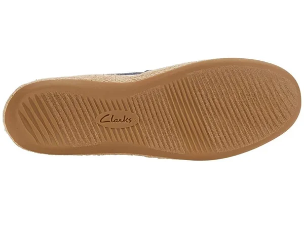 Clarks Women's Collection Danelly Sky Shoes - Navy Textile Synthetic Combination