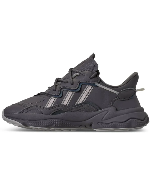 Women's Adidas Ozweego Grey - Brown & Silver