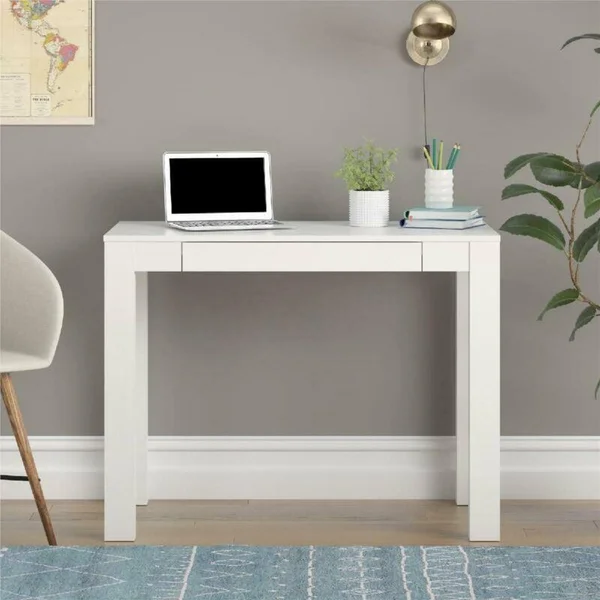 Mainstays Parsons Desk - White