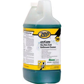 Zep S2D Non-Acid Bathroom Cleaner, 2 LITER Bottle, 4 Bottles/Case