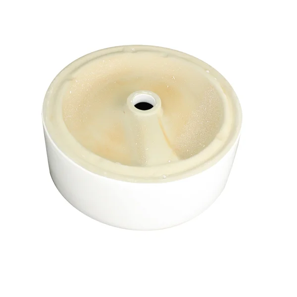 Highpoint Collection Round Ceramic Bathroom Vessel Sink, White, 16x22