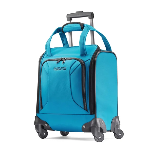 American Tourister Zoom Spinner Tote (Teal Blue)