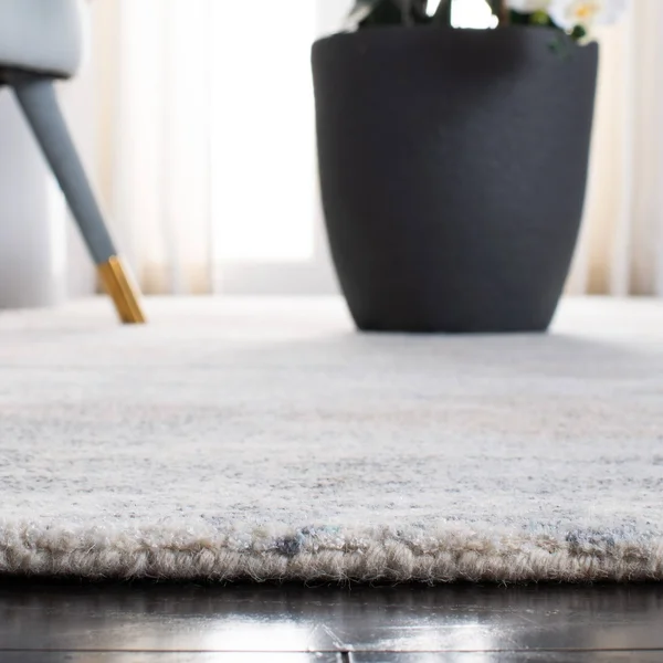 Safavieh Restoration Vintage RVT113F 8& x 10& Grey and Blue Area Rug