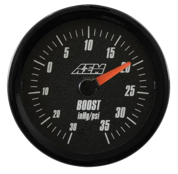 AEM Boost Gauge - Analog - 30-5132